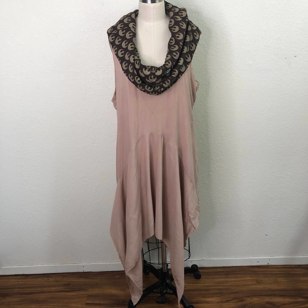 NWT We Love Fine Star Wars Rey Hooded Tank Dress